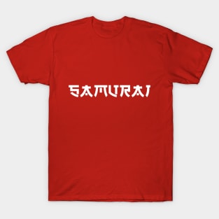 Samurai White T-Shirt